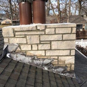 After Chimney Repair & Tuckpointing